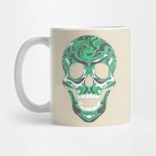 color skull Mug